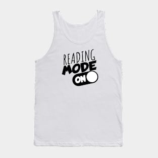 Bookworm reading mode on Tank Top